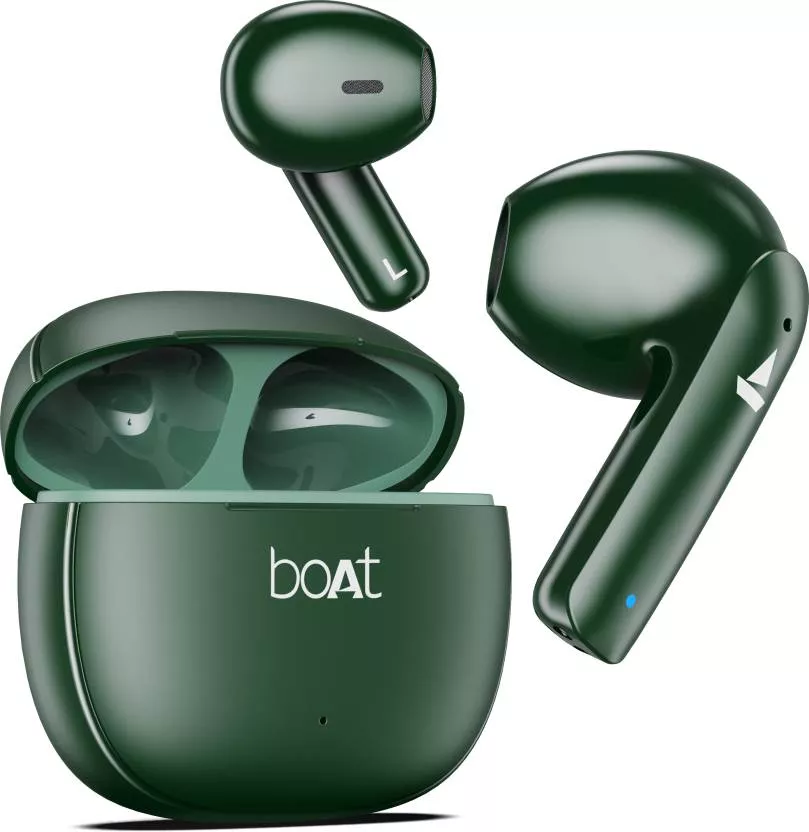 Buy boAt Airdopes 100 Bluetooth TWS Emerald Green In the Ear at