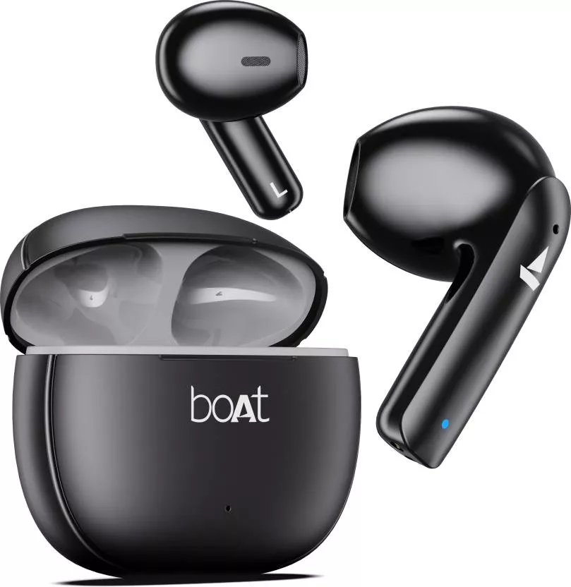 Buy boAt Airdopes 100 Bluetooth TWS Opal Black In the Ear at