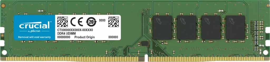 Buy Crucial 8GB DDR4 2666 UDIMM Desktop Memory Module at the