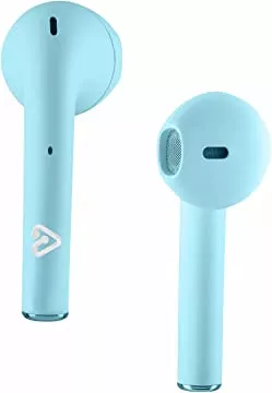 Light cheap blue earbuds