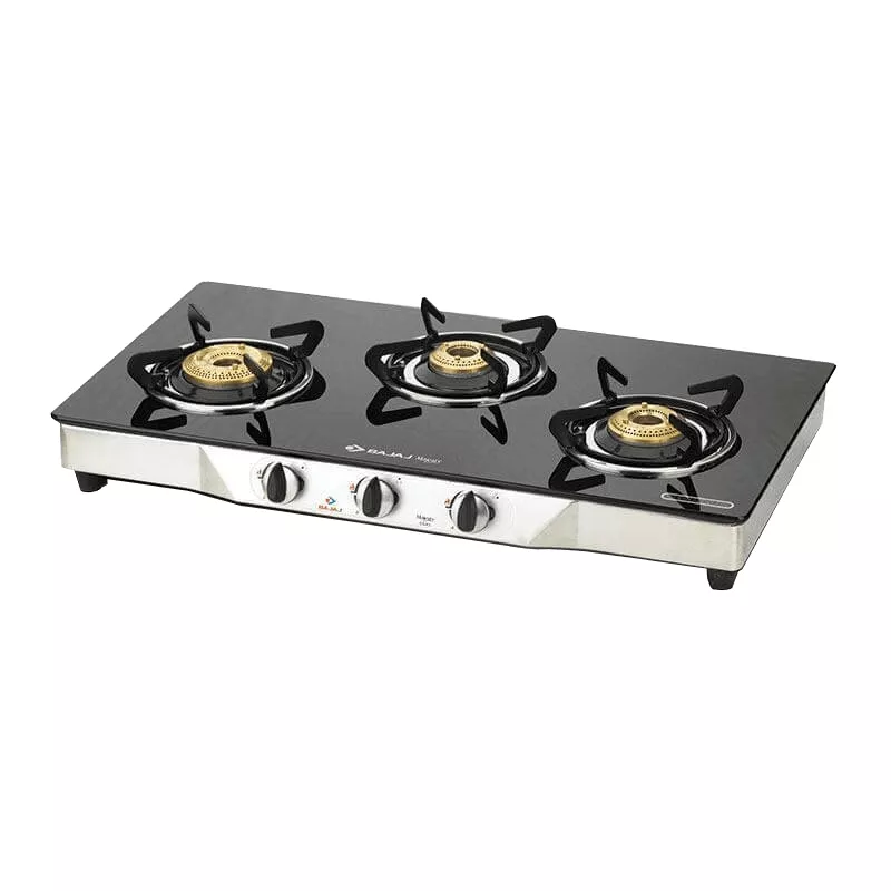 Bajaj glass gas stove outlet
