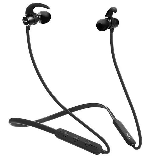 Buy boAt Rockerz 225 Bluetooth Earphones with Mic Black at