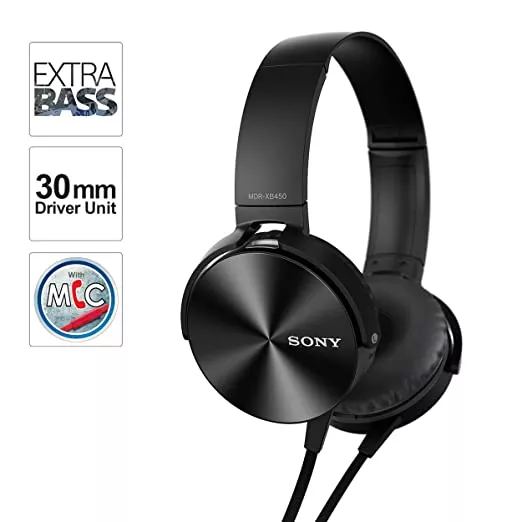 Buy Sony XB450AP Wired Headset Black On the Ear at the Best