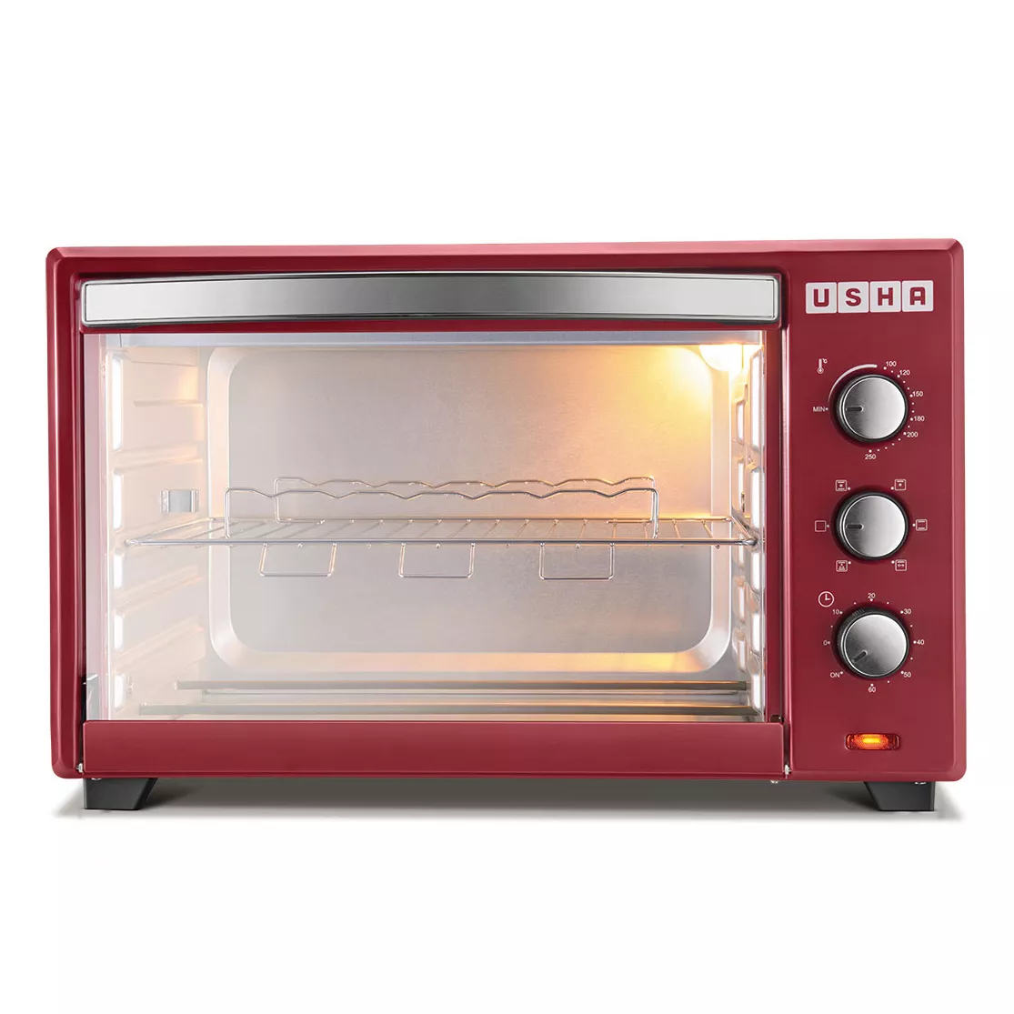 Buy Usha 42L Oven Toaster Griller OTGW 3642RCSS at the Best Price in India