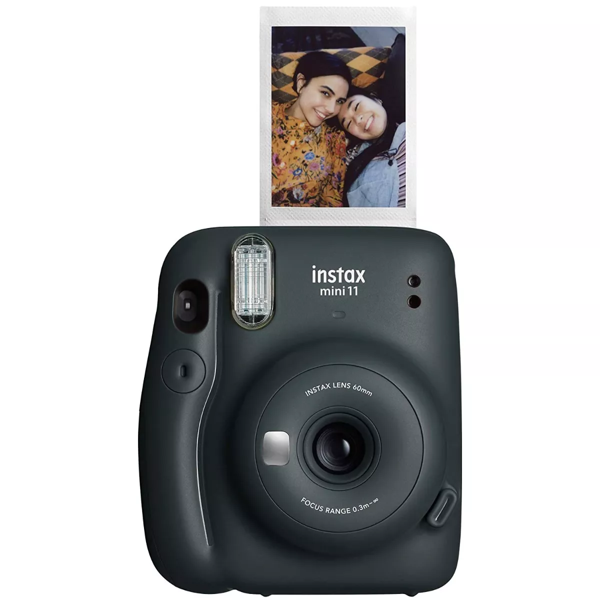Fujifilm Instax Mini 11 Instant Camera Starter Kit, Charcoal Gray