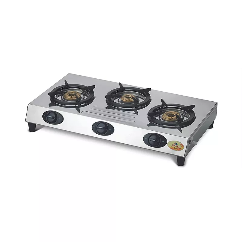 Bajaj gas stove 3 burner new arrivals