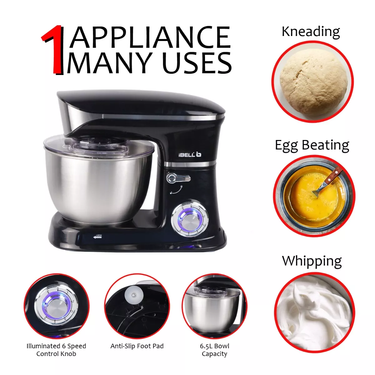 Ibell store stand mixer