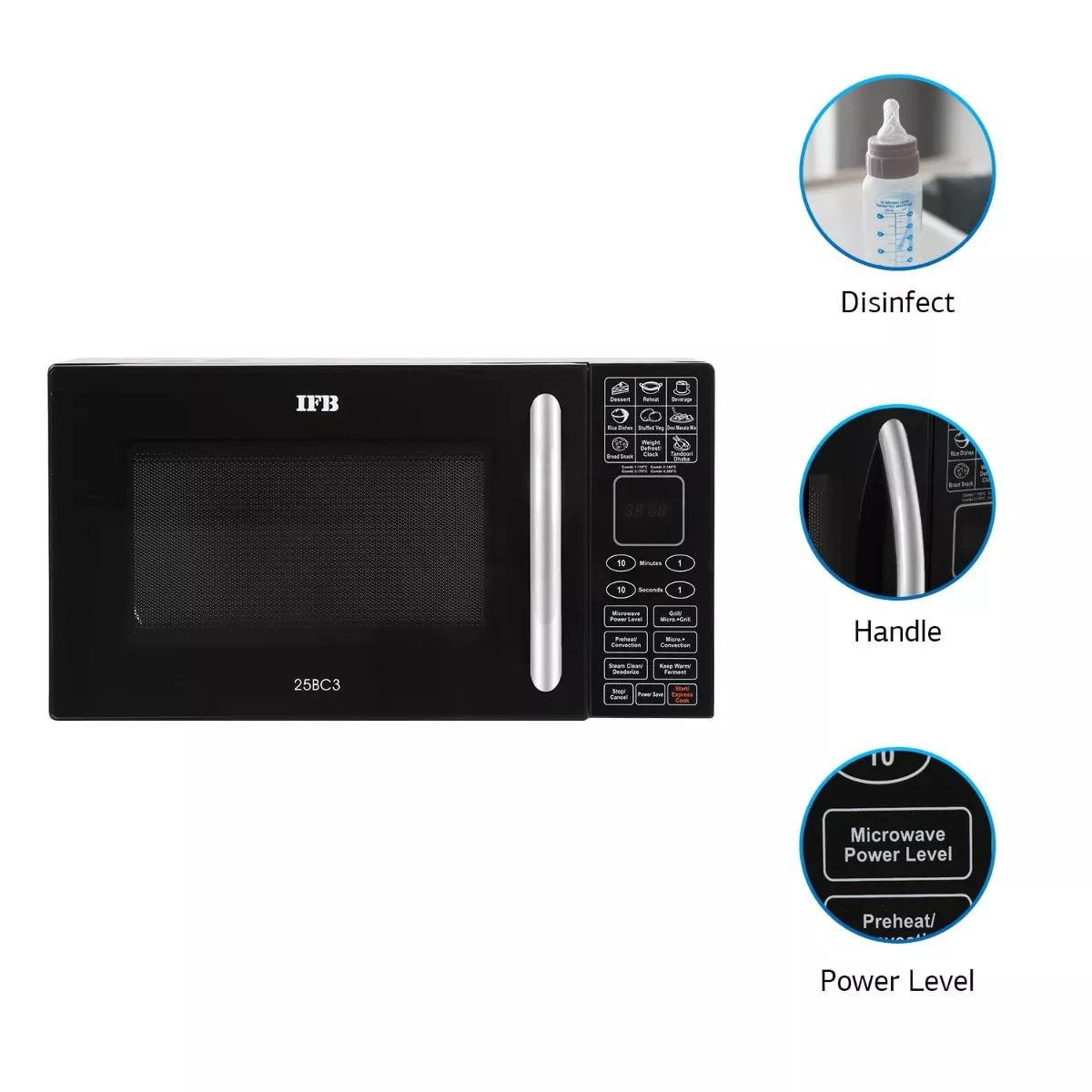 Buy IFB 25 L Convection Microwave Oven 25BC3 at the Best Price