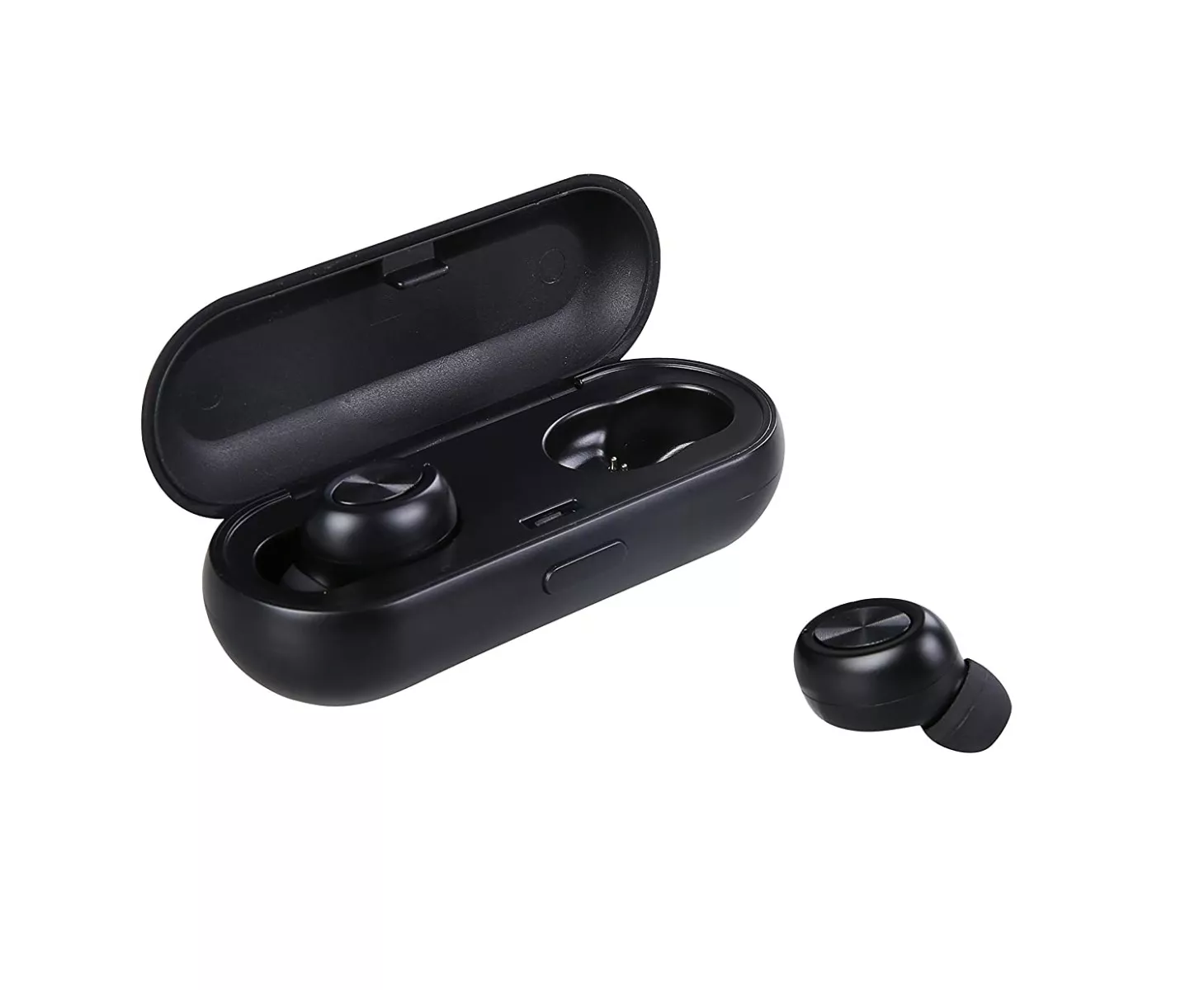 Toshiba air pro truly wireless earbuds black medium sales