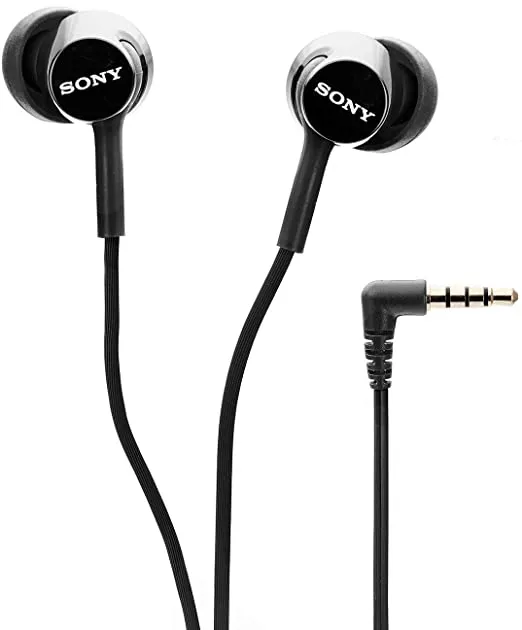 Buy Sony MDR EX155AP Wired in Ear Headphone with Mic Black at the Best Price in India