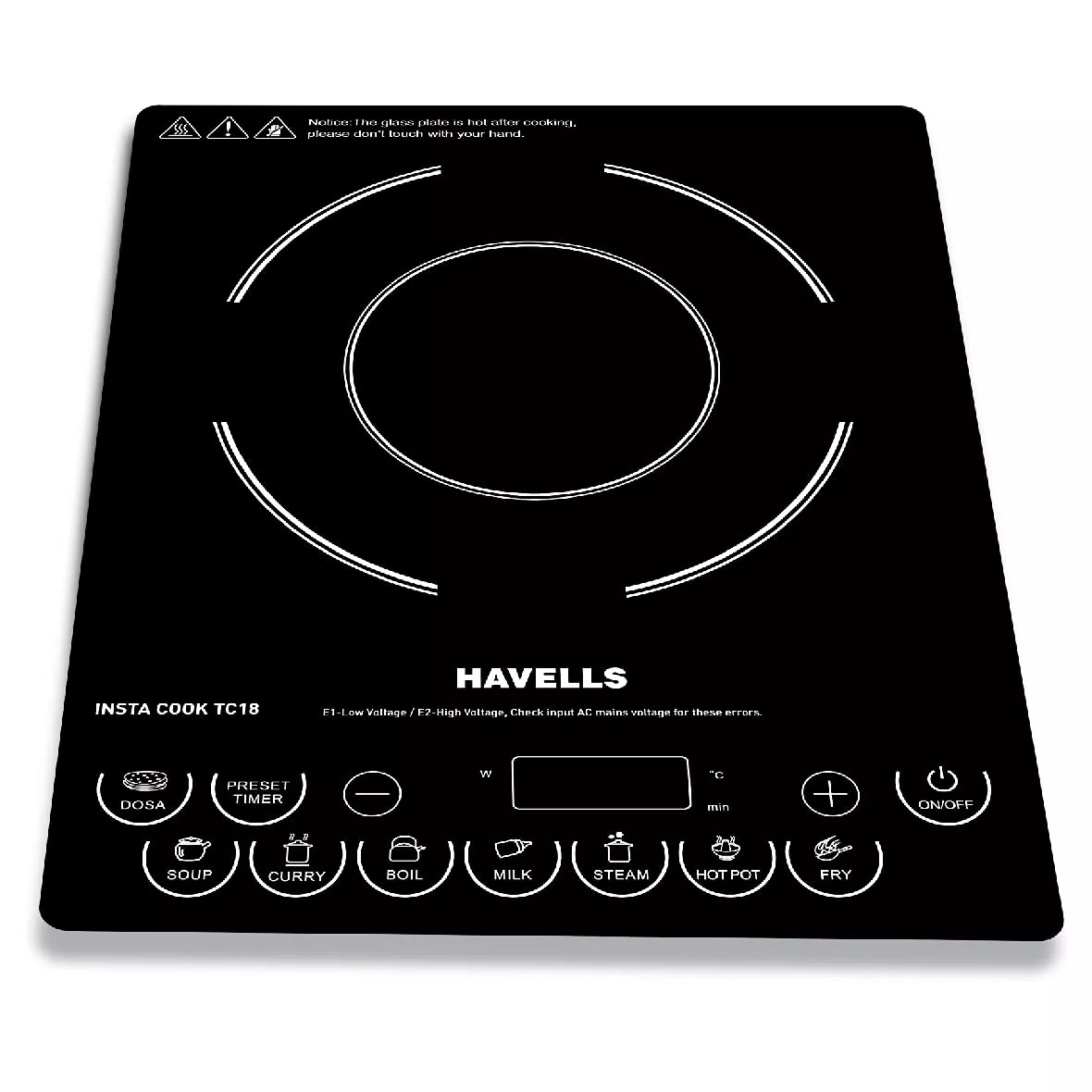 Best induction cooktop for hot sale pot