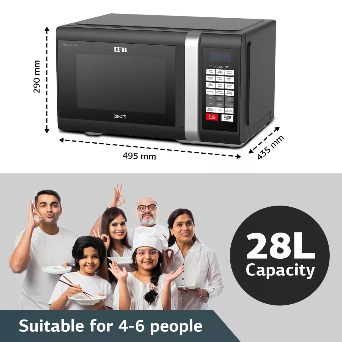 Microwave oven outlet 28 litre price