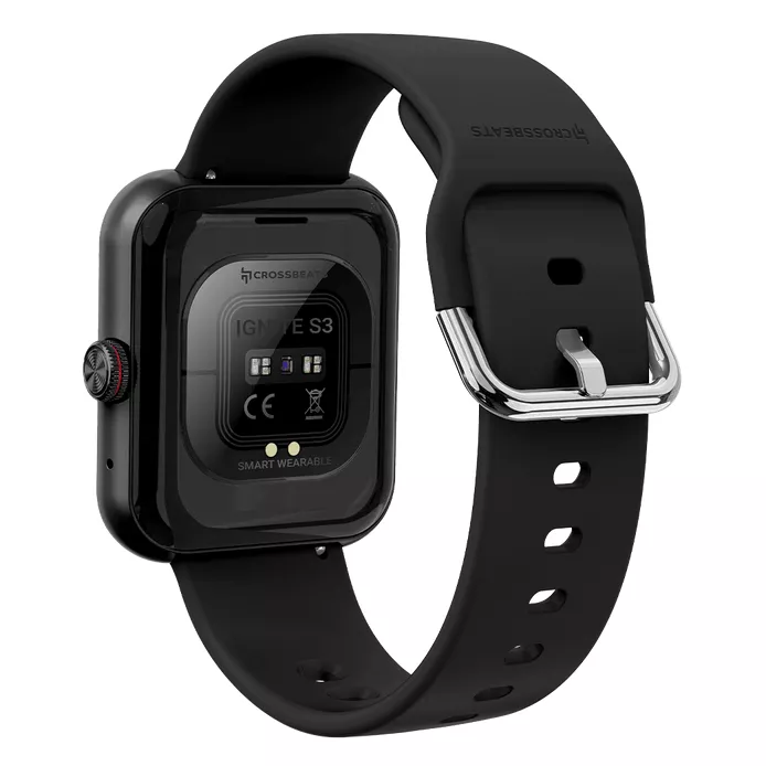 Buy Crossbeats Ignite S3 Bluetooth Calling Smart Watch Carbon