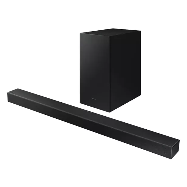 Samsung Wireless Sub Bass Boost Mode 300W Bluetooth Sound Bar HW A450 XL Black