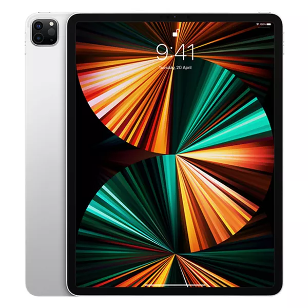 Tablette Apple iPad Pro Wi-Fi cellulaire 5G, 128Go, Ecran 12.9 Retina XDR  -Gris sidéral