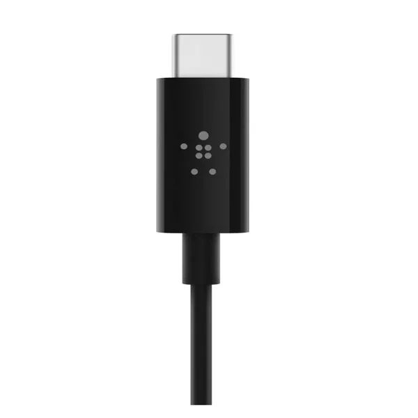 Buy Belkin 3.5mm Audio Cable with USB C Connector Black F7U079BT03