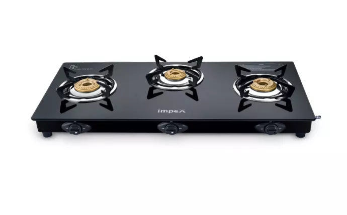 Impex gas deals stove 3 burner