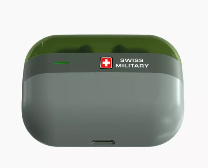 Buy SWISS MILITARY BLUETOOTH EARBUDS DAPPLE PODS ANC ENC 25HRS GREEN at the Best Price in India