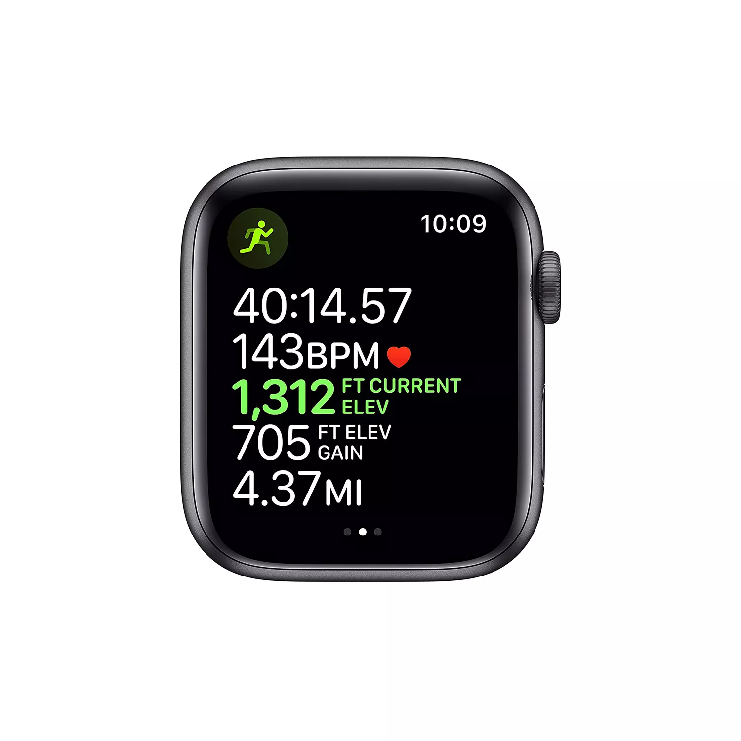 Buy Apple Watch Series 5 GPS 44 mm Aluminium Case with Black Sport