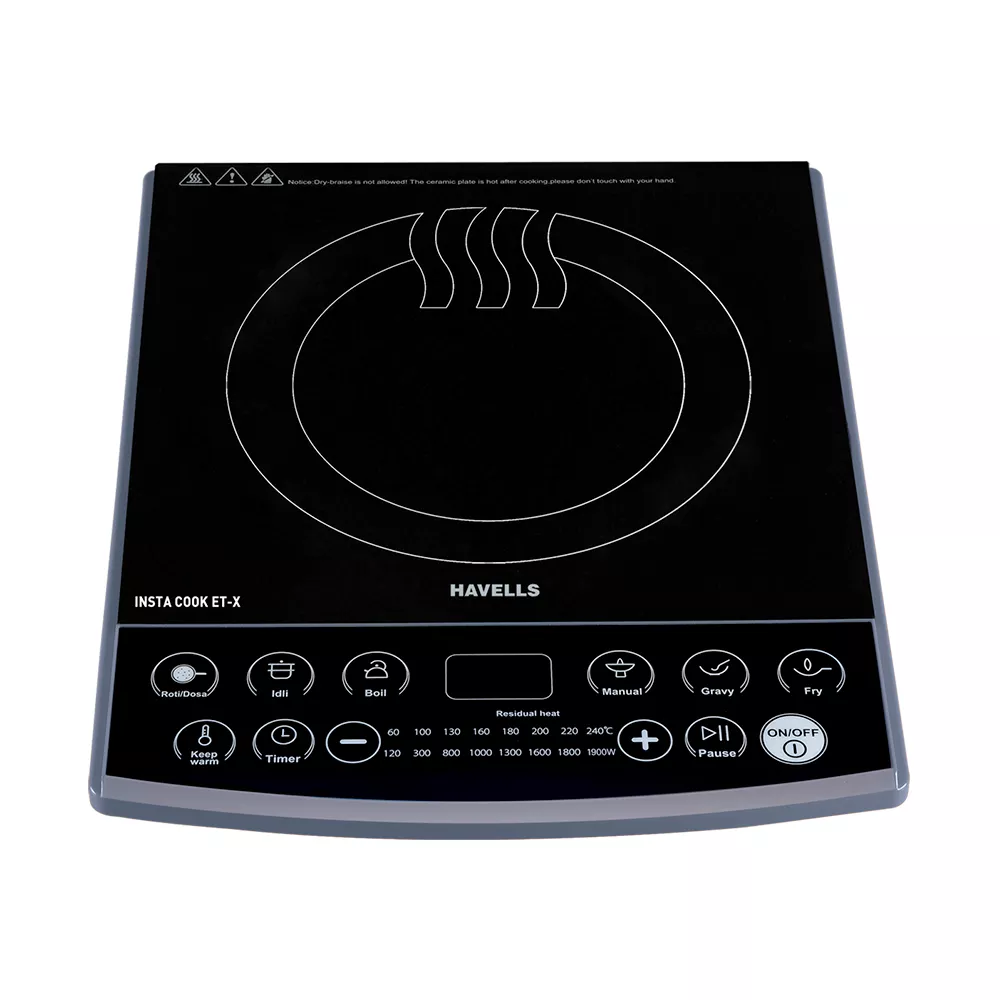 Buy Havells INSTA COOK-QT 1200 W Induction Cooktop (Grey) at the