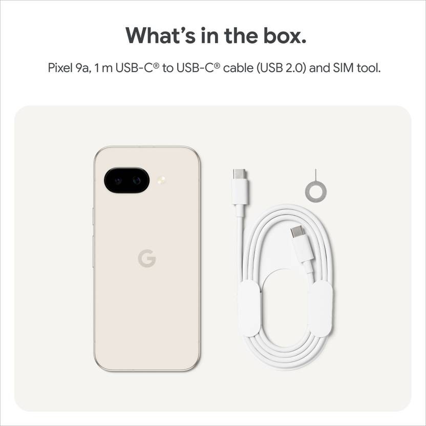 Buy Google Pixel 9A (Porcelain, 256 GB) (8 GB RAM) at the Best