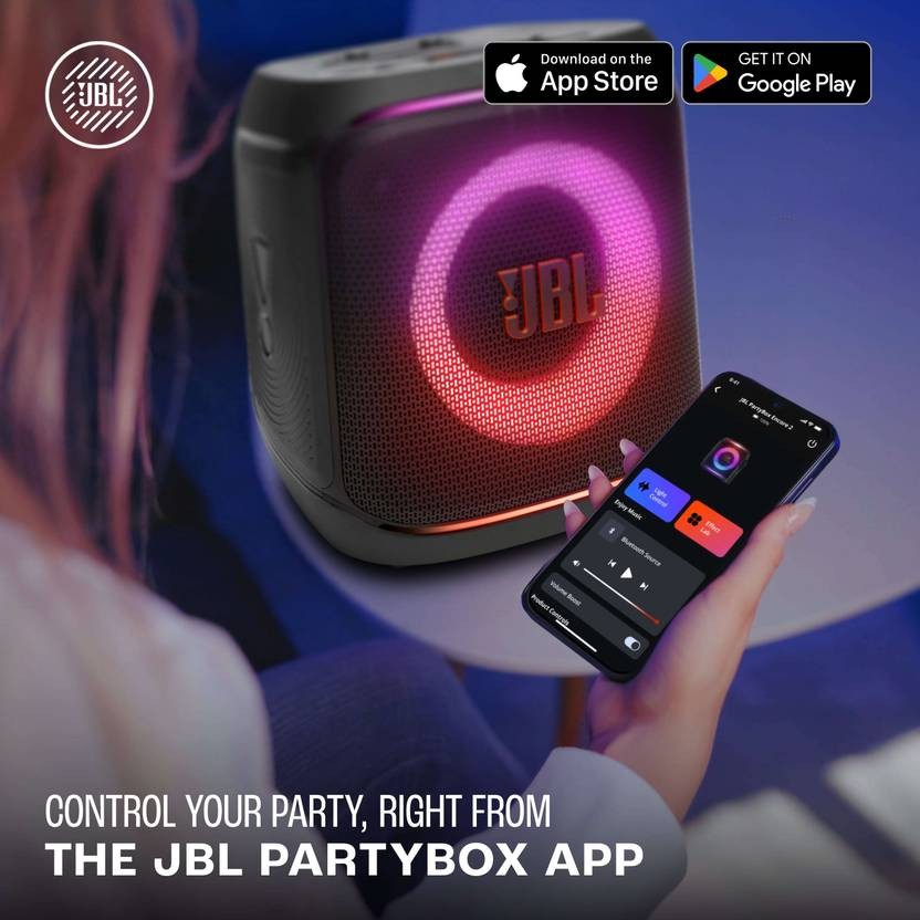 Buy JBL Partybox Encore with Mic,AI Sound Boost,Dynamic Light