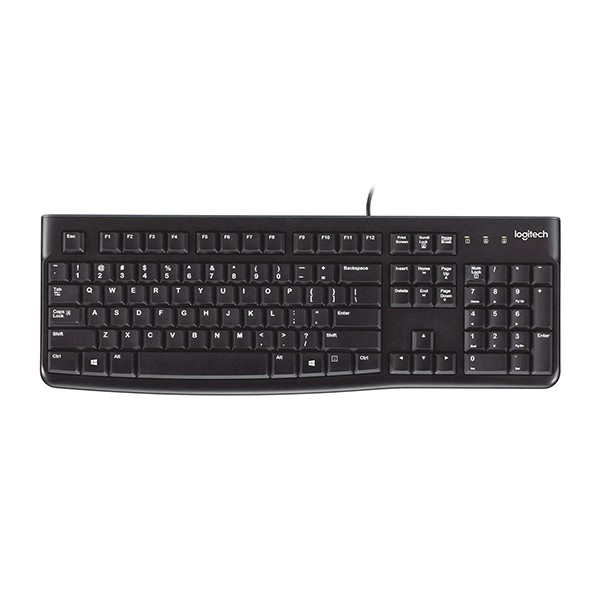 Logitech K120 Wired Keyboard| Black