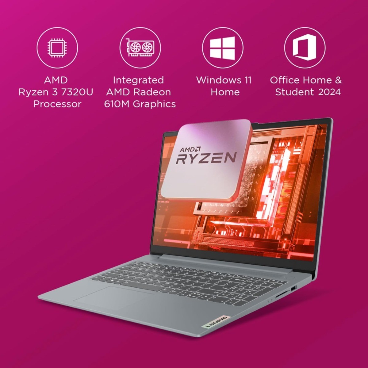 Buy Lenovo IdeaPad Slim Ryzen 7320U FHD Thin