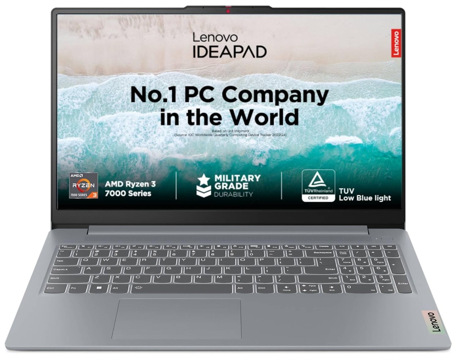 Lenovo IdeaPad Slim Ryzen 7320U FHD Thin and Light  Laptop (8GB RAM/512GB SSD/Integrated AMD Radeon 610M Graphics/Windows  11/Office