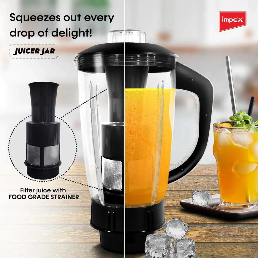 Buy IMPEX MIXER GRINDER PANTHER 800 PRIME 800W at the Best