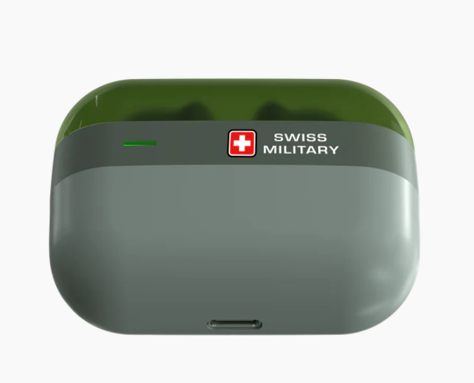 Buy SWISS MILITARY BLUETOOTH EARBUDS DAPPLE PODS/ANC ENC/25HRS