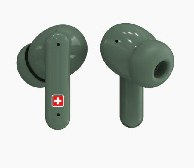 Buy SWISS MILITARY BLUETOOTH EARBUDS DAPPLE PODS/ANC ENC/25HRS
