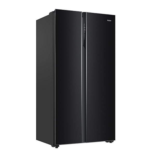 Buy Haier 630 L Frost Free Side by Side Refrigerator, Black Steel