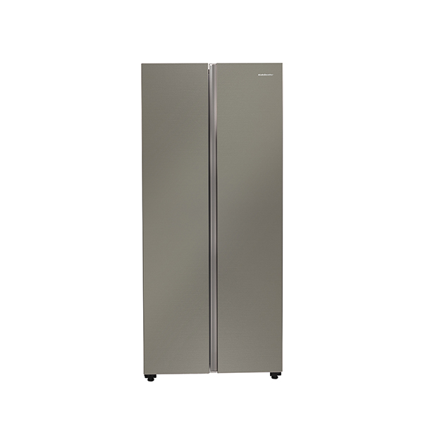 Buy Kelvinator 500L Side By Side Refrigerator Shiny Silver KRS