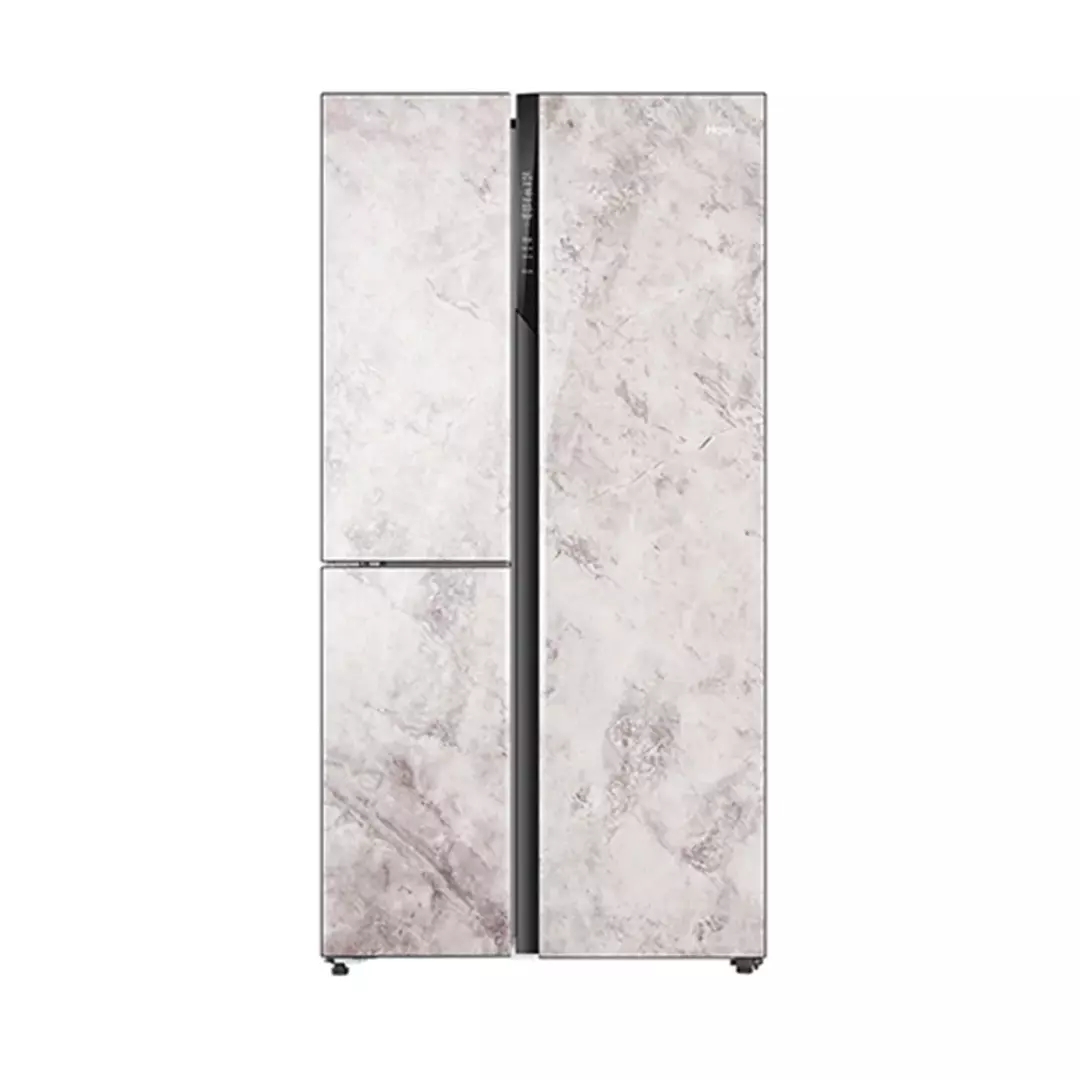 Buy Haier 628 L 3 Side By Side Refrigerator Convertible HRT683GG Granite Glass at the