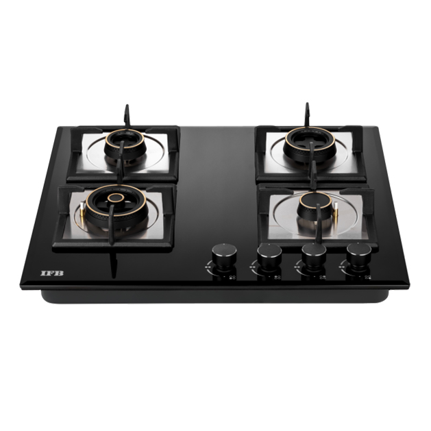 Buy IFB Built in Hybrid Automatic 4 Burner Glass Top Hob (6004GCI4B