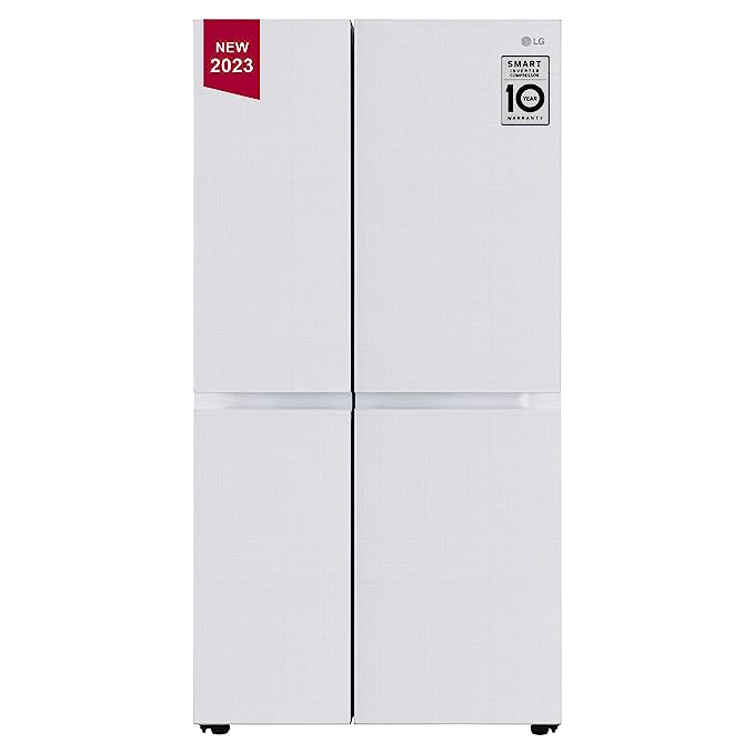 Buy LG 655 L Frost Free Inverter Wi Fi Side By Side Refrigerator GL