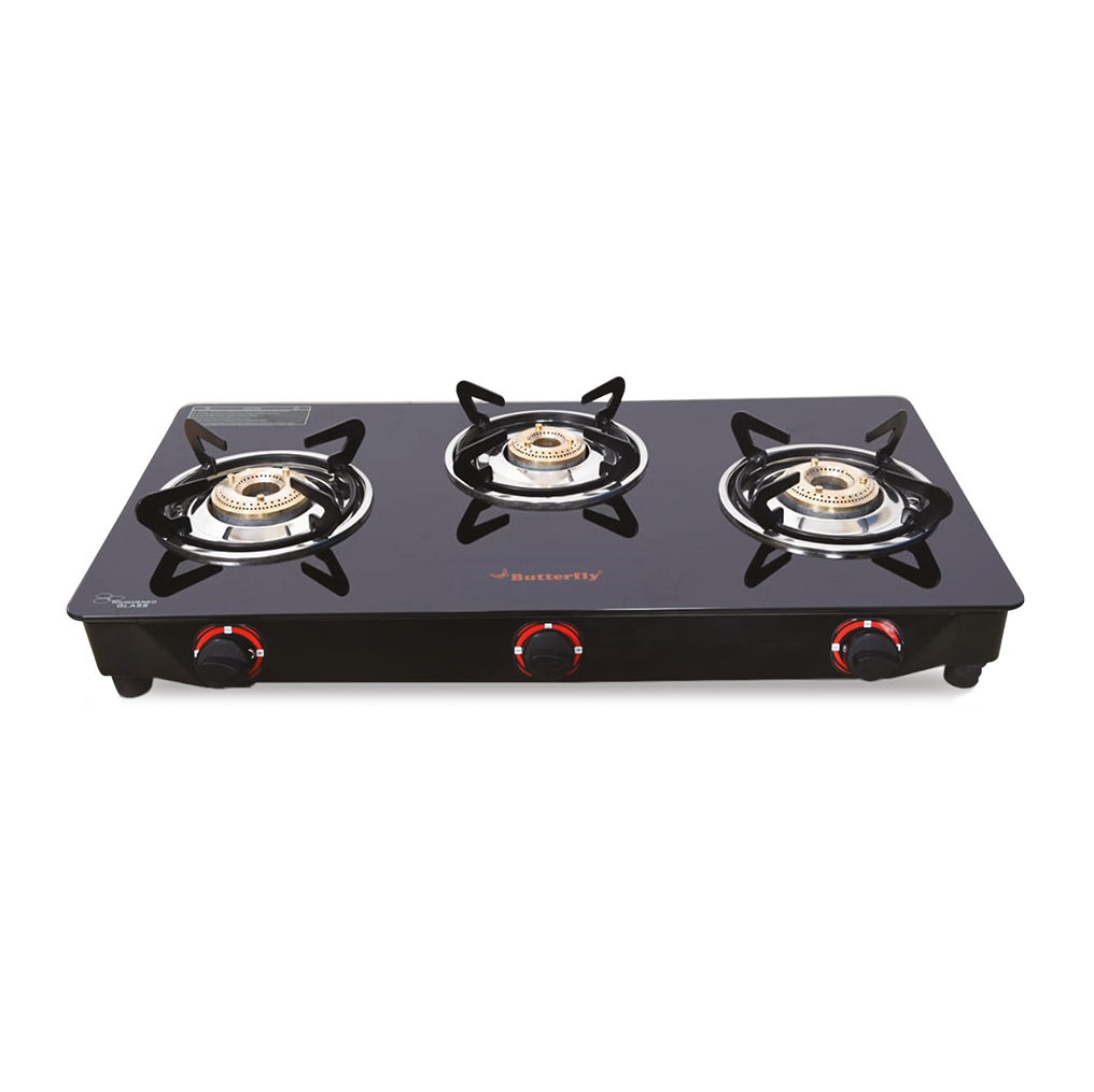 butterfly trio plus 3 burner gas stove