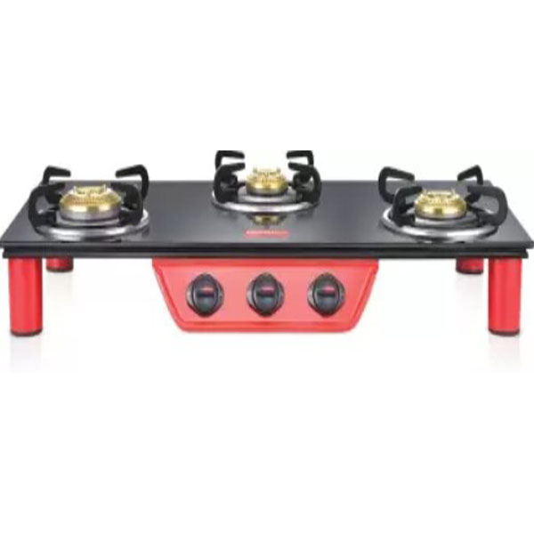 Buy Prestige Breeze 3 Burner Lpg Gas Stove ,Multicolour (GTB 03) at the