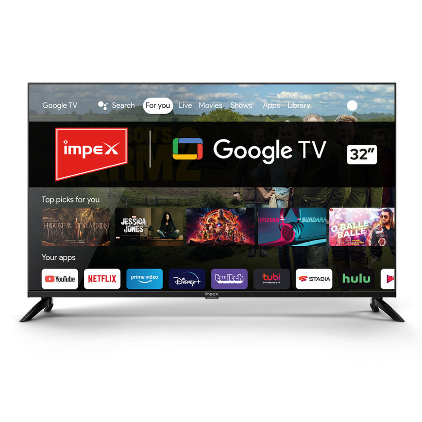 Buy Impex 32 inch Full HD Google LED TV with Year Warranty (EVOQ