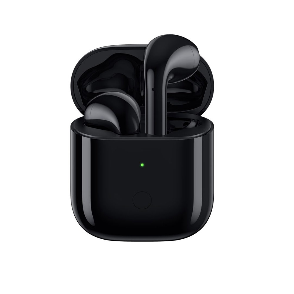 Realme Buds Air with Wireless Charging Case Bluetooth Headset,Black