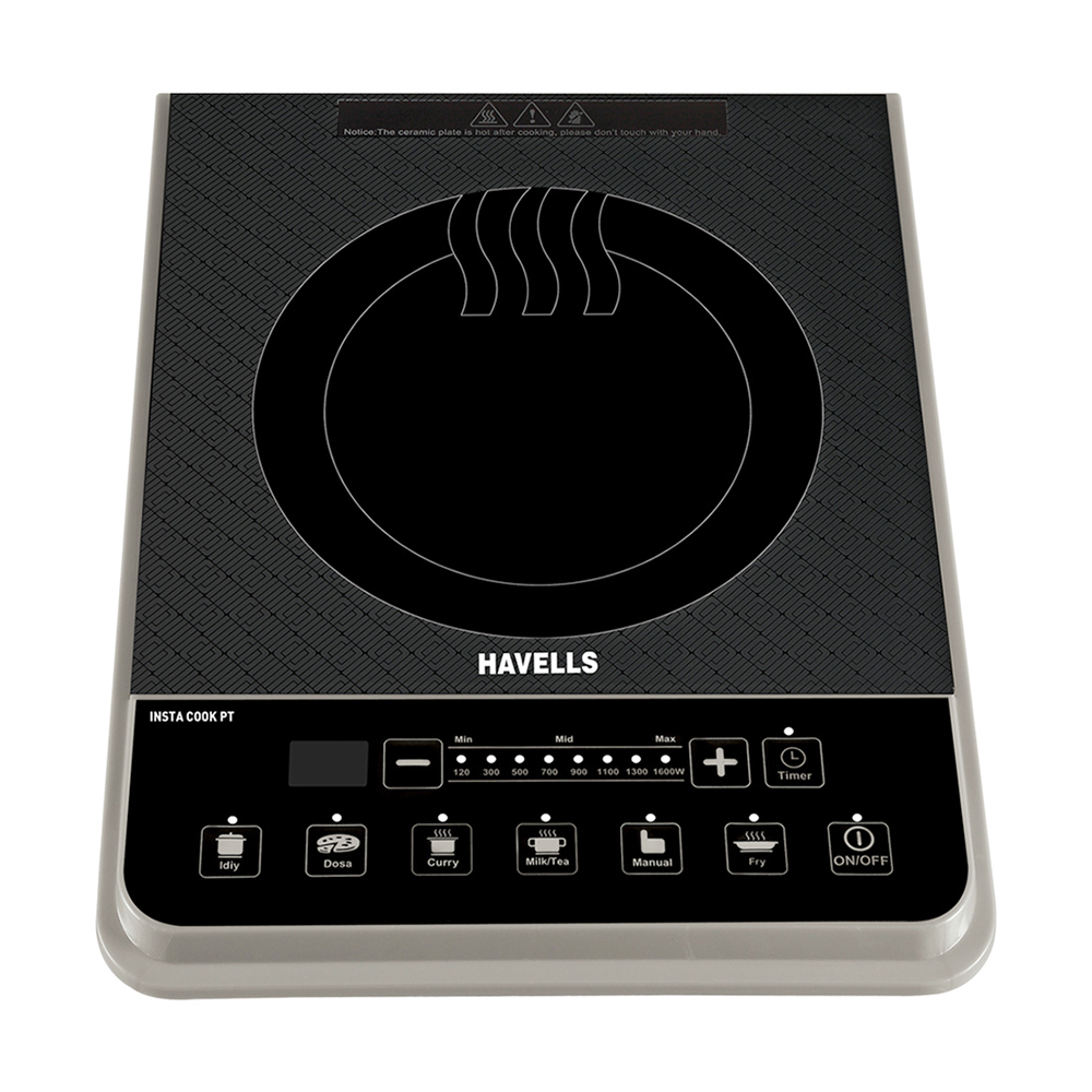 Buy Havells INSTA COOK PT 1600 W Induction Cooktop (Grey) at the Best